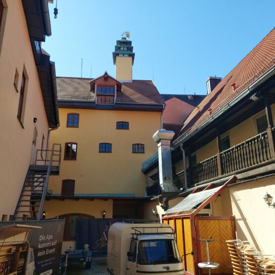 Rear courtyard — Zieglerbräu Dachau